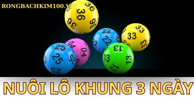 Nuôi lô khung 3 ngày
